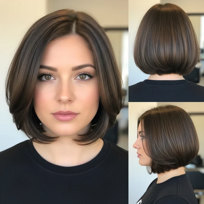 90s Old Money Bob Haircut