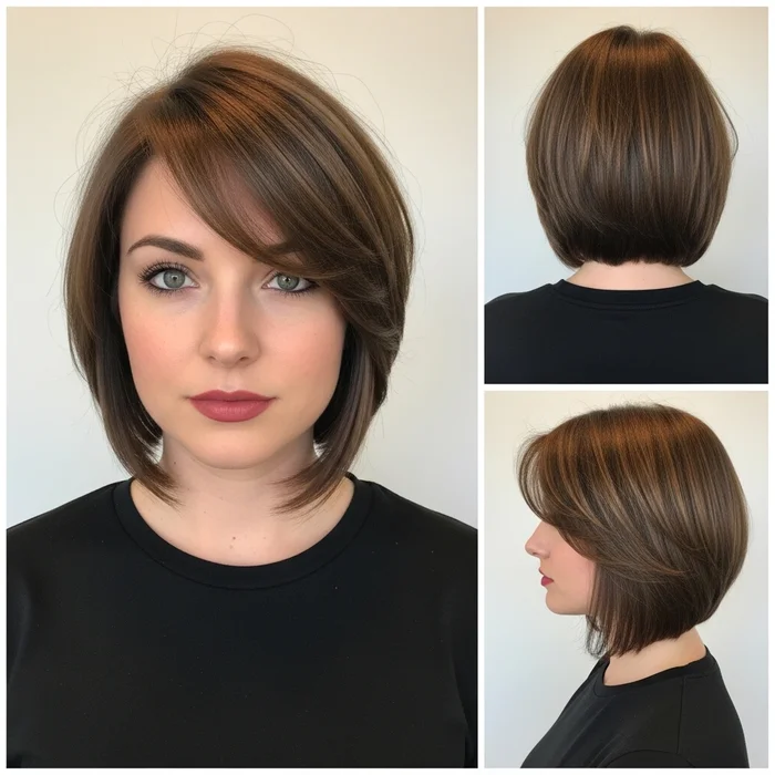 Angled Bob Haircuts 2025