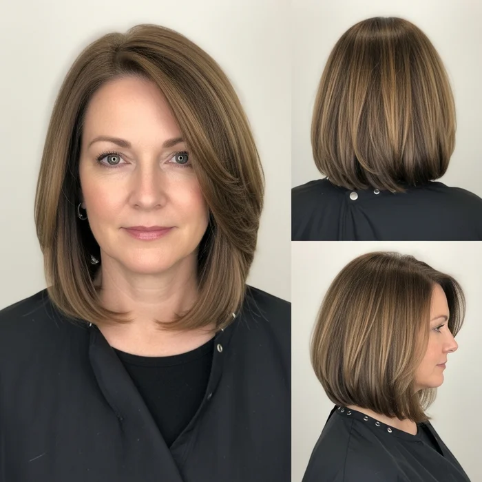 Angled Long Bob