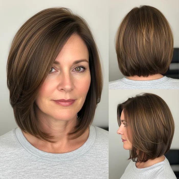 Angled Long Bob