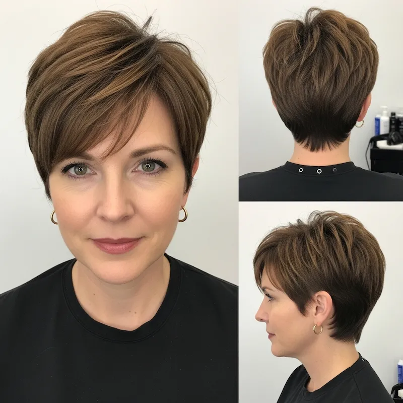Razor Cut Pixie Bob
