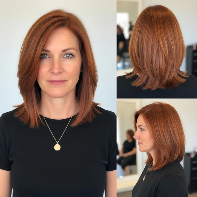 Straight Copper Lob