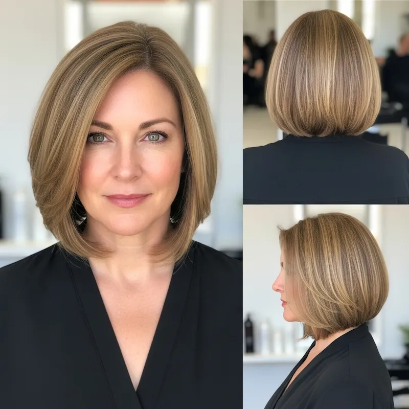 Straight Inverted Bob