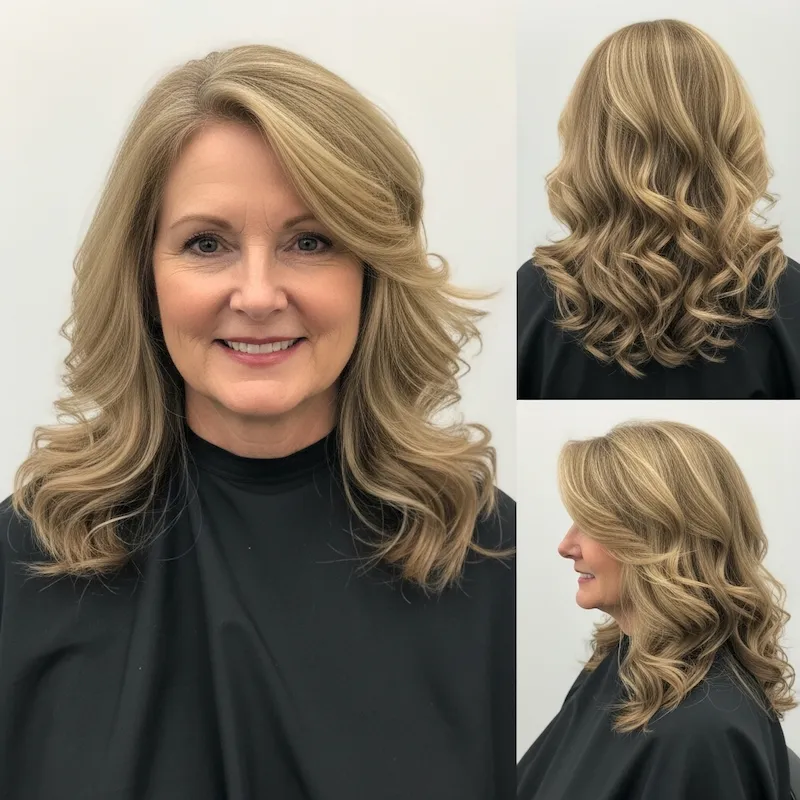Long Layered Curls