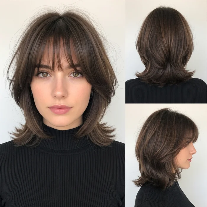Bob Haircut With Bangs For Fine Hair