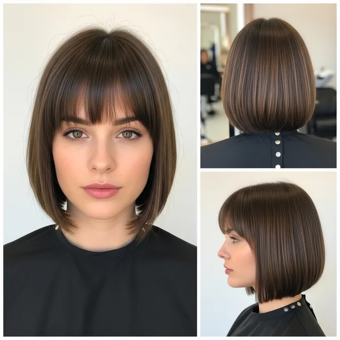 Bob Hairstyles With Fringe