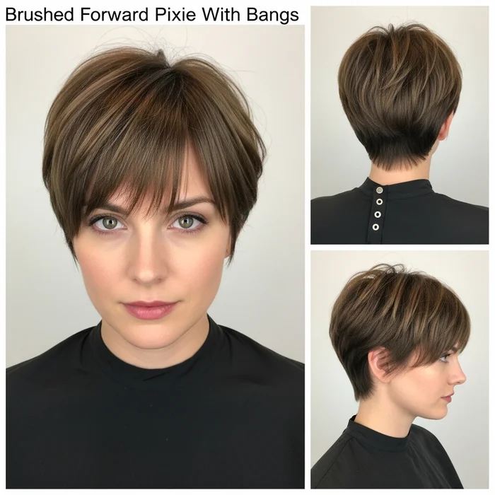 Brushed Forward Pixie