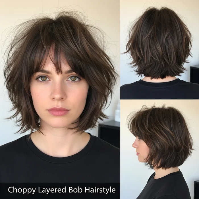 Layered Bob Hairstyle