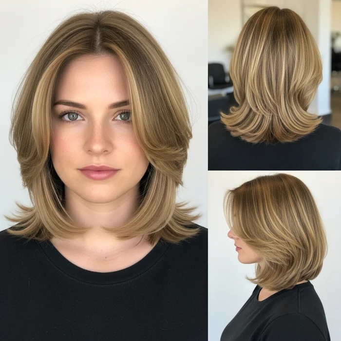 Face-Framing Long Bob