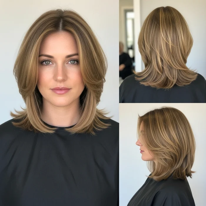 Long Bob Hairstyle For Long Face Shape