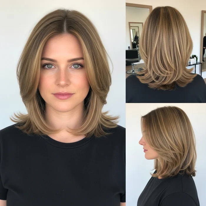 Long Bob Hairstyles For Fine Hair Round Face