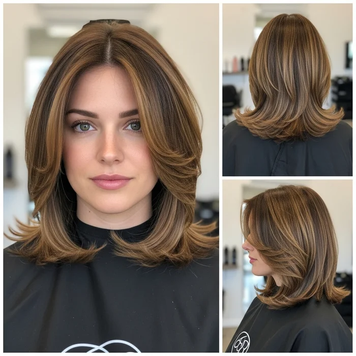 Long Bob Hairstyles For Round Faces