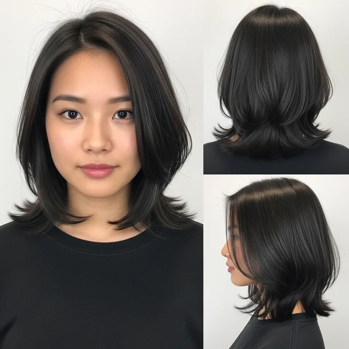 Long Bob Hairstyles for Asian Women