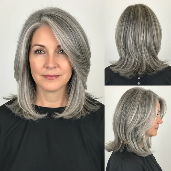 Long Multidimensional Straight Gray Layers
