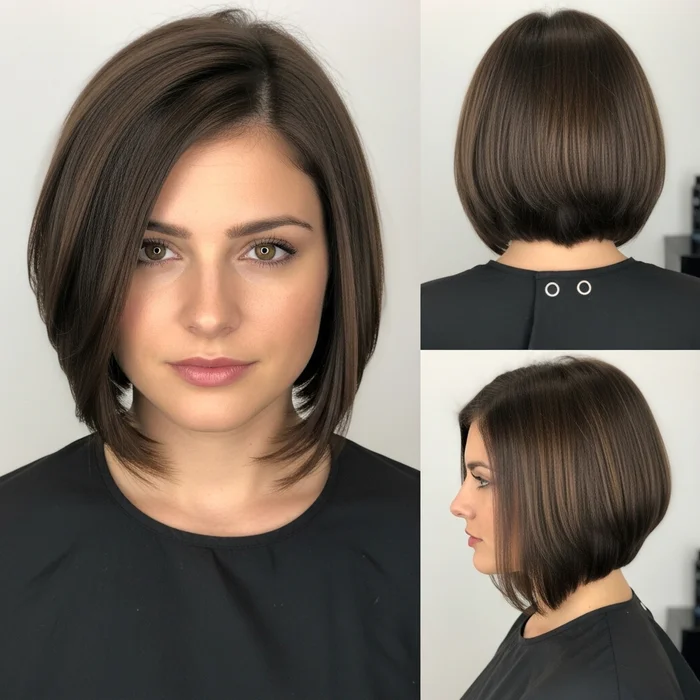 Medium Angled Bob
