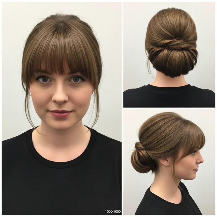 Medium-Length Updo