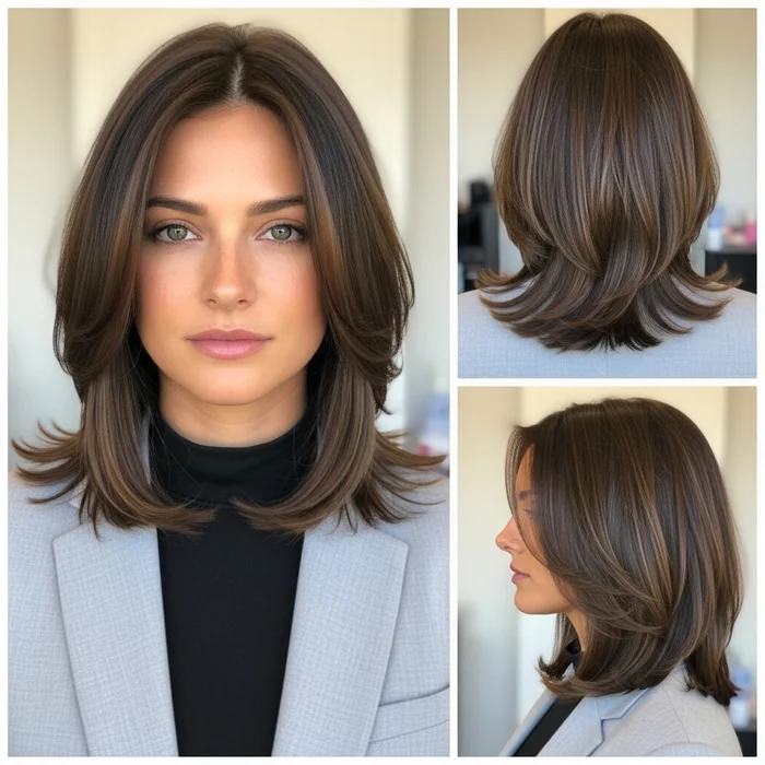 Medium Long Bob Hairstyle