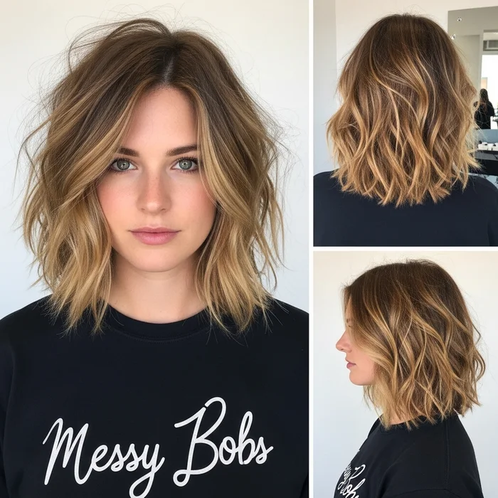 Messy Long Bob Hairstyles