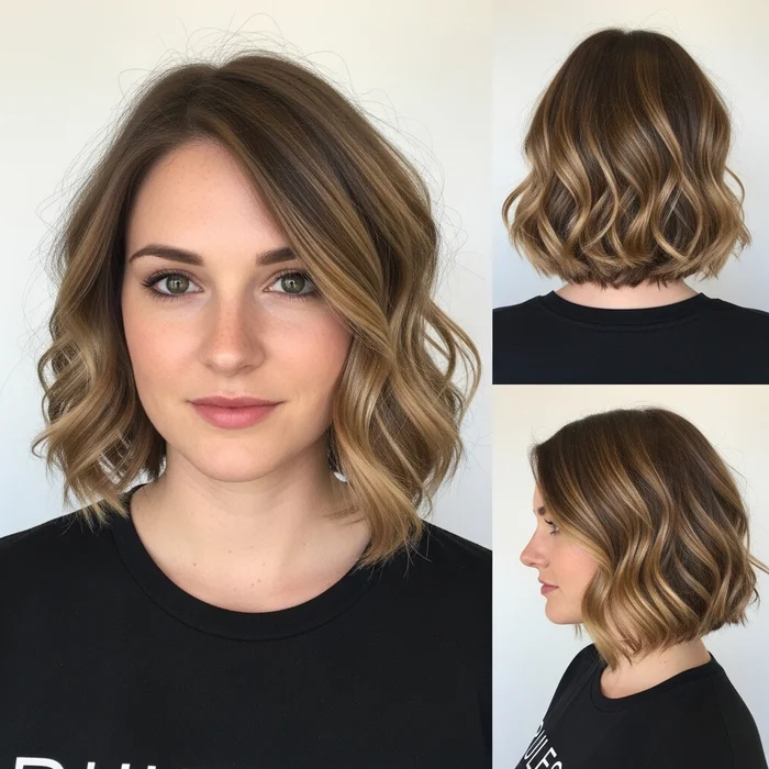Natural Wavy Bob Hairstyles