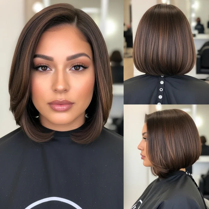 Old Money Bob For Thick Hair