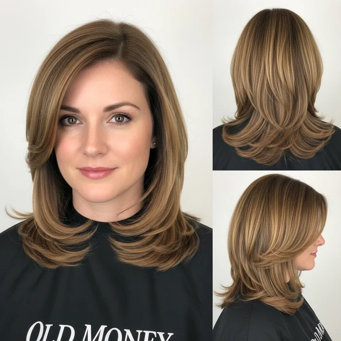 Old Money Bob With Swooping Layers