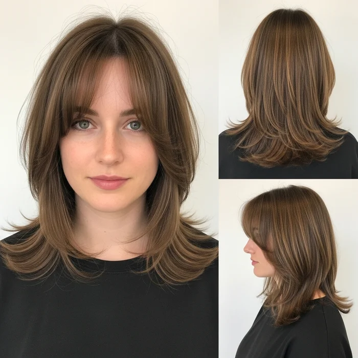 Rounded Face-Framing Layers
