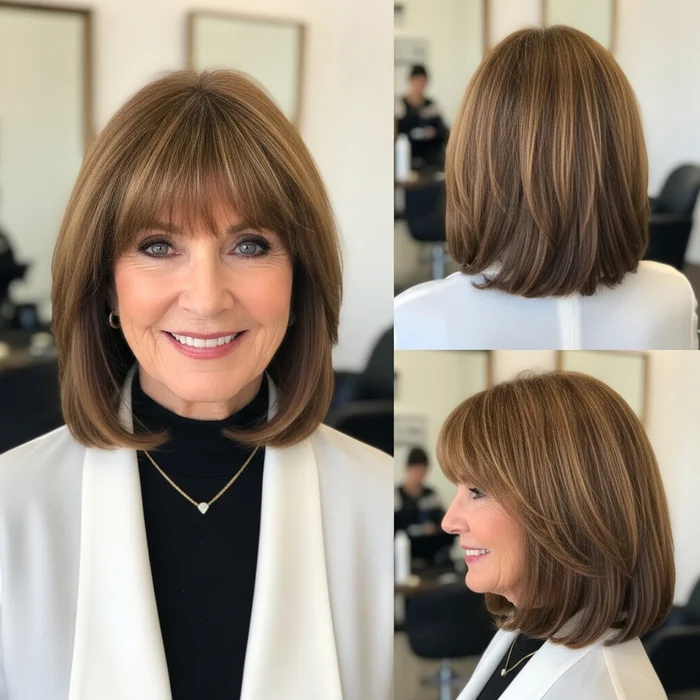 Rounded Long Bob