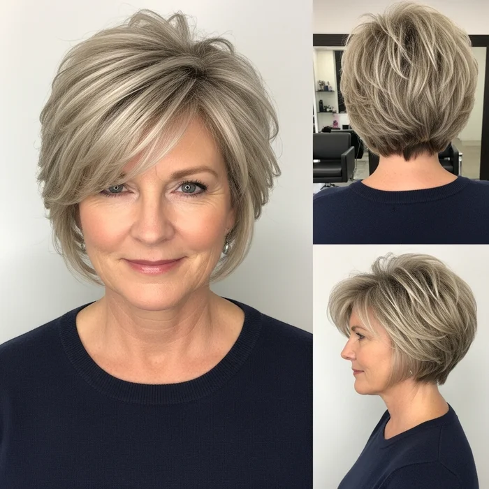 Short Tousled Bob