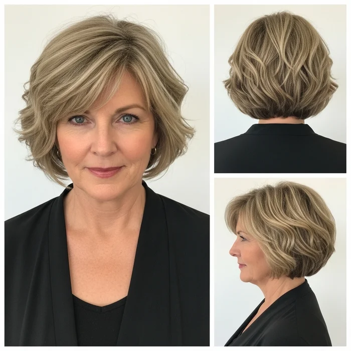 Short Wavy Bob