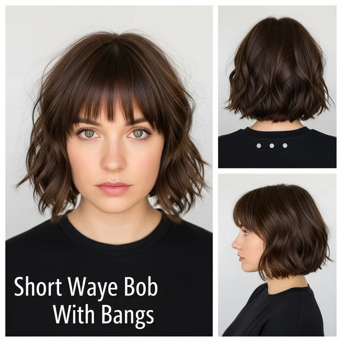 Short Wavy Bob