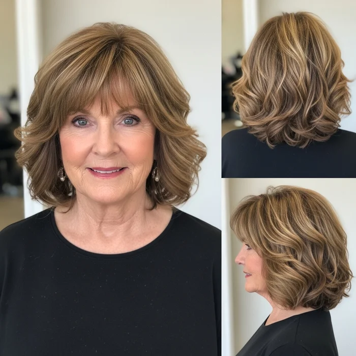 Shoulder-Length Curls