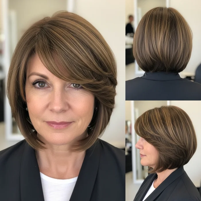 Side-Swept Bob