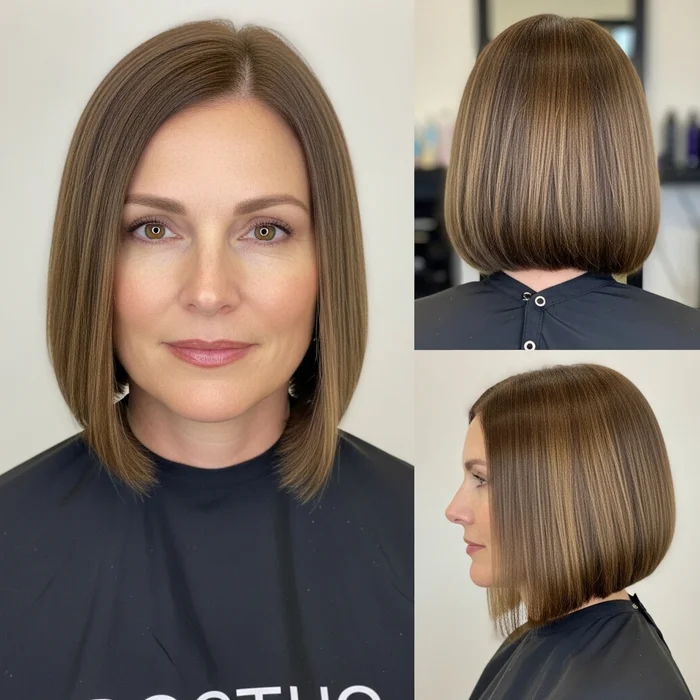 Sleek Straight Bob