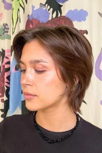 Soft Layered Mullet Pixie