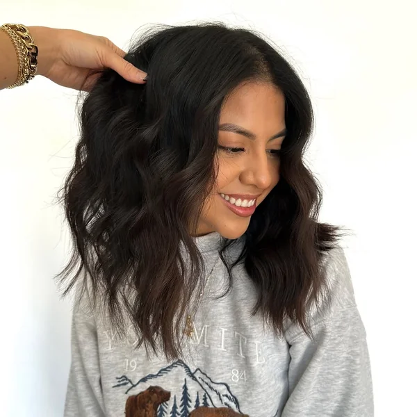 Soft Textured Waves with Natural Shine