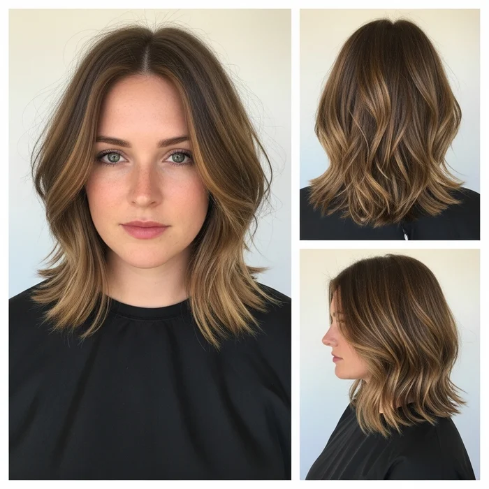 Textured Long Bob