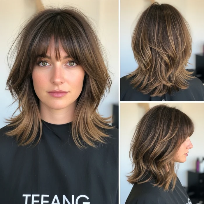 Textured Long Bob