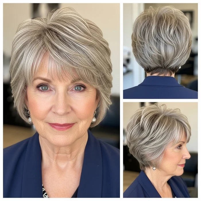 Textured Shaggy Pixie