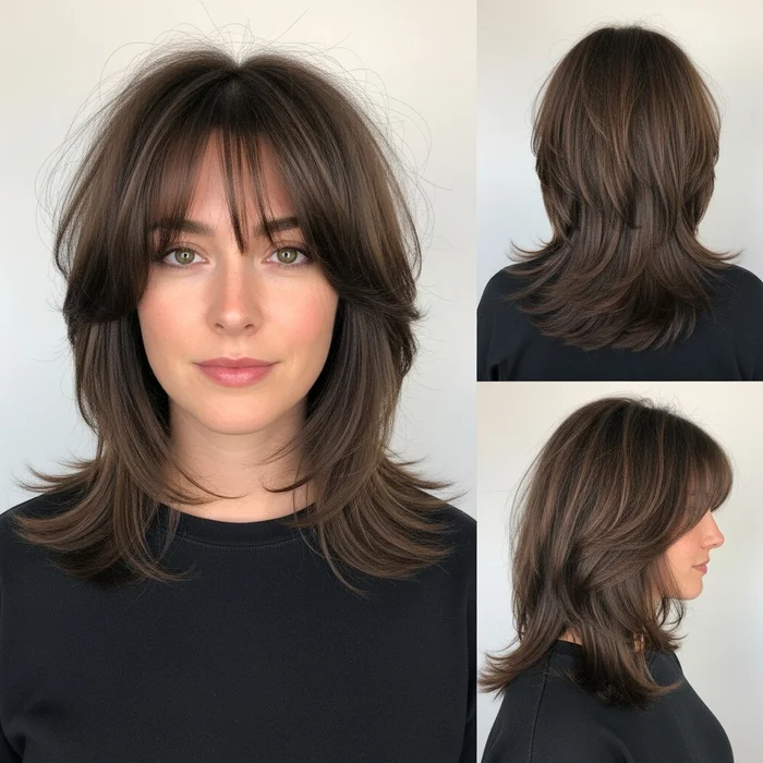 Voluminous Feathered Layers