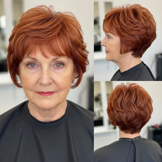 Wavy Copper Pixie Bob