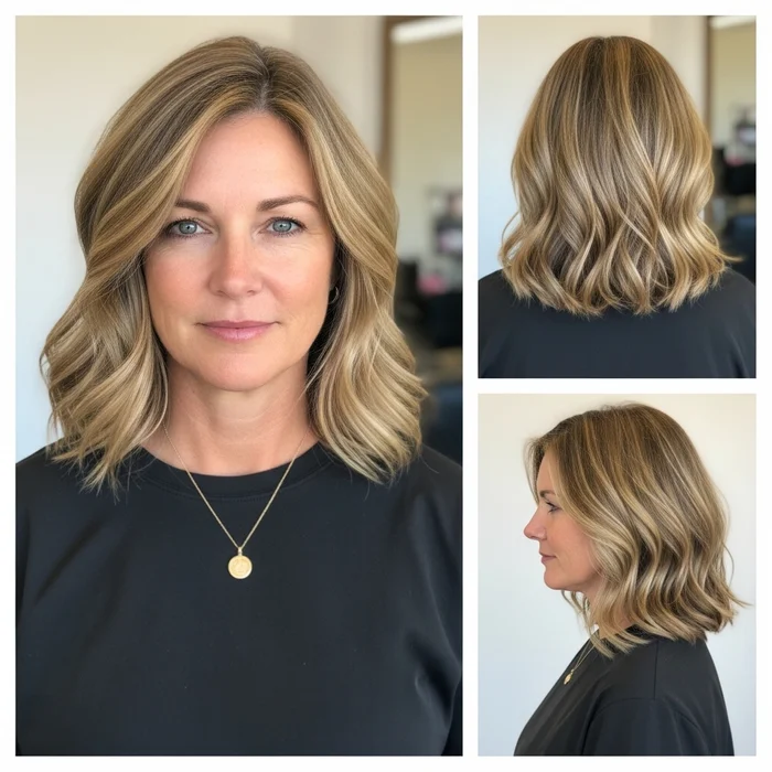 Wavy Long Bob