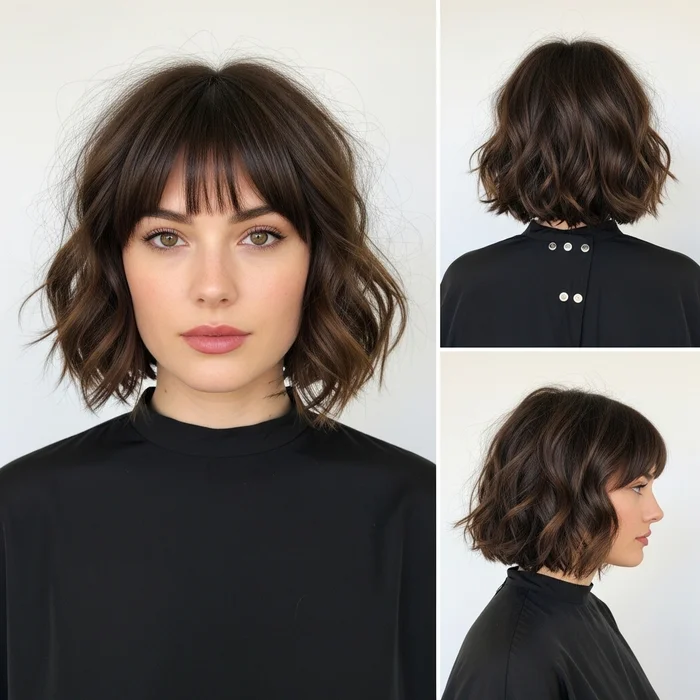 Wavy Short Bob
