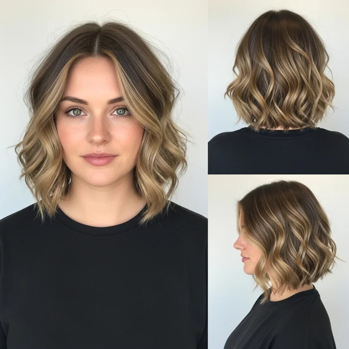 Wavy Textured Bob