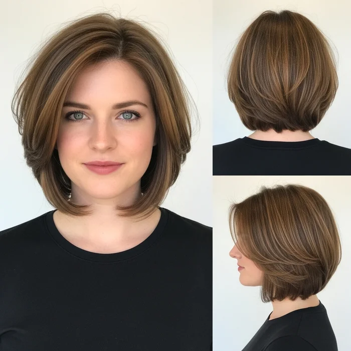 Wispy Layered Bob