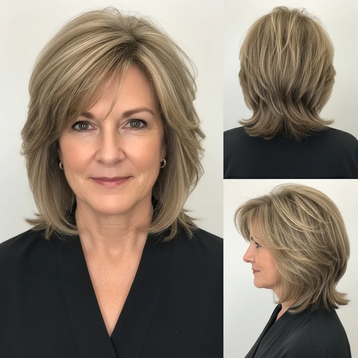 Wispy Wedge for Fine Hair