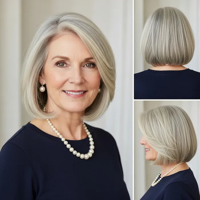 Rounded Long Bob
