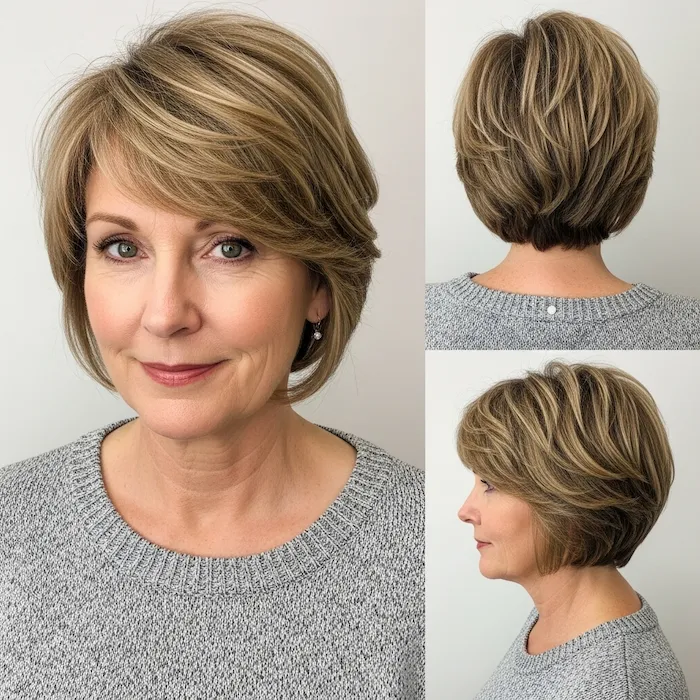 Layered Pixie Bob