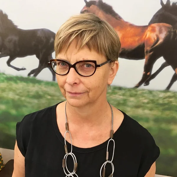 Longer Honey Blonde Pixie with Soft Fringe