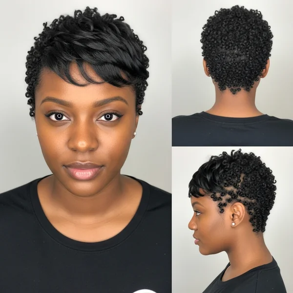 90s Hairstyles Short Black Women
