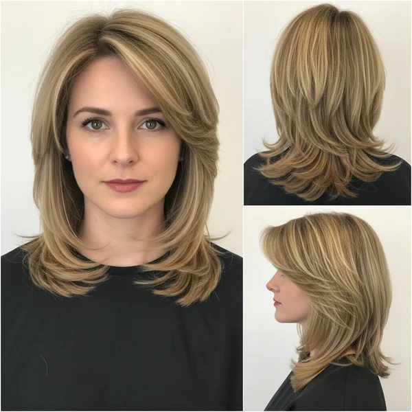 90s Butterfly Haircut